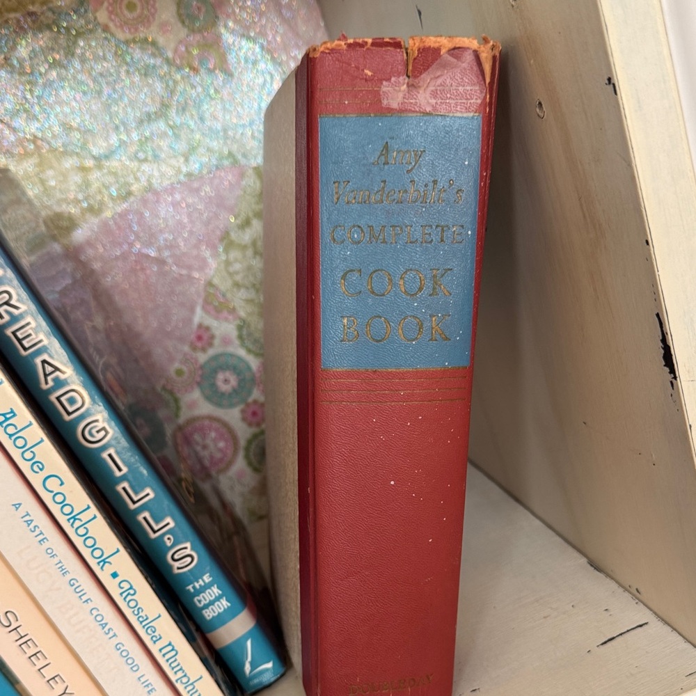 Amy Vanderbilt's Complete Cook Book - Classic Red and Blue Edition